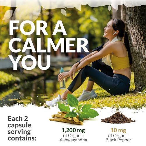 High Strength Organic Ashwagandha KSM-66® Capsules