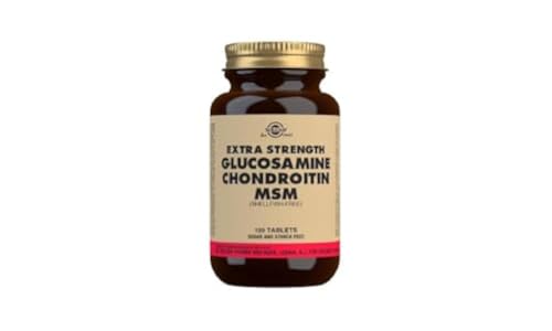 Solgar Extra Strength Glucosamine Chondroitin Tablets 120 Count