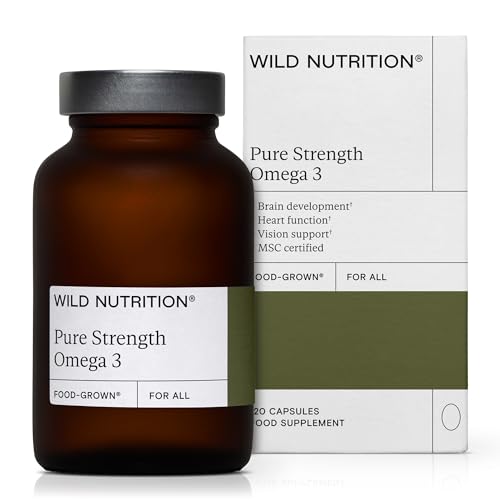 Wild Nutrition Omega 3 Fish Oil - 120 Capsules