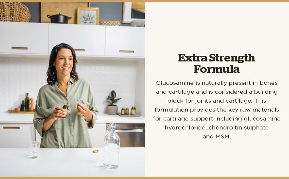 Solgar Extra Strength Glucosamine Chondroitin Tablets 120 Count