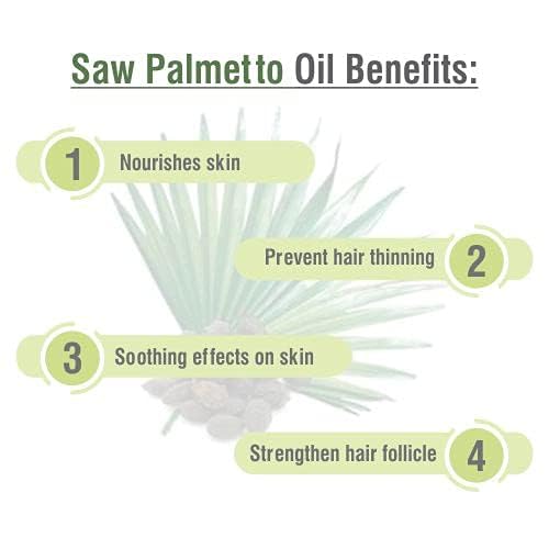 Saw Palmetto Oil – Natural Skin & Hair Nourisher