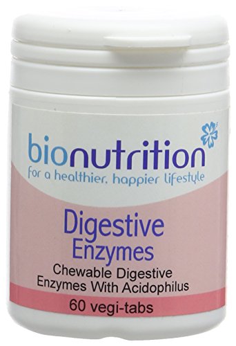 Bio Nutrition Digestive Enzymes - 60 Vegi Tabs