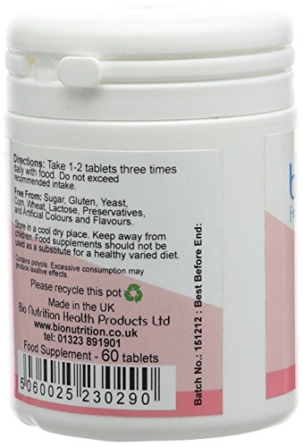 Bio Nutrition Digestive Enzymes - 60 Vegi Tabs