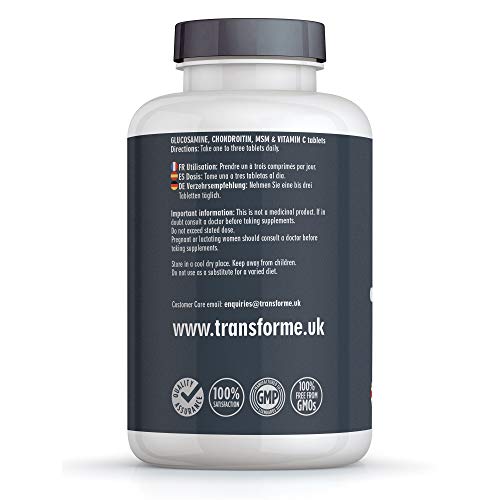 Glucosamine Chondroitin MSM with Vitamin C Tablets