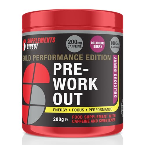 Berry Blast Pre Workout with Creatine and Caffeine