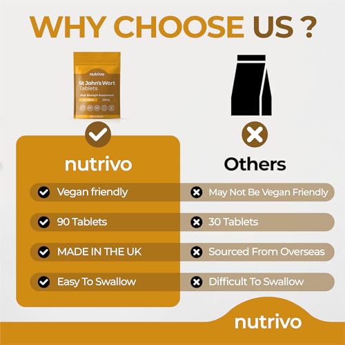Nutrivo HerbalWort™ 500mg - Vegan Max Strength