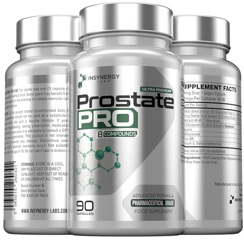 Prostate Pro Ultra Premium Supplement - 90 Vegan Capsules