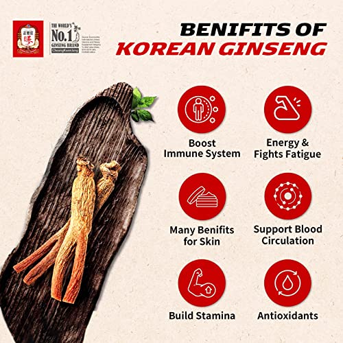 Korean Red Ginseng Extract Capsules - 300 Count