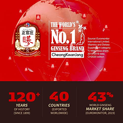 Korean Red Ginseng Extract Capsules - 300 Count