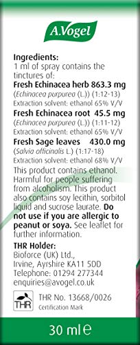 A.Vogel Echinaforce Sore Throat Spray - 136 Sprays