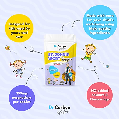 Dr Corbyn Kids' St. John's Wort & Magnesium