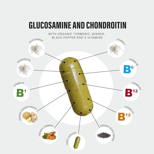 High Strength Glucosamine, Chondroitin & 5 Vitamins