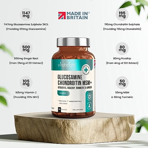 High Strength Glucosamine & Chondroitin Joint Support