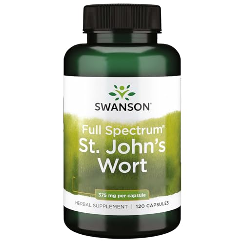 Swanson St. John's Wort 375mg, 120 Capsules