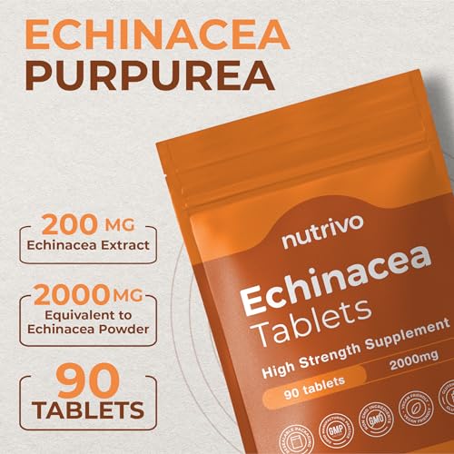 Nutrivo EchinHerb Tablets 2000mg - 90 Count