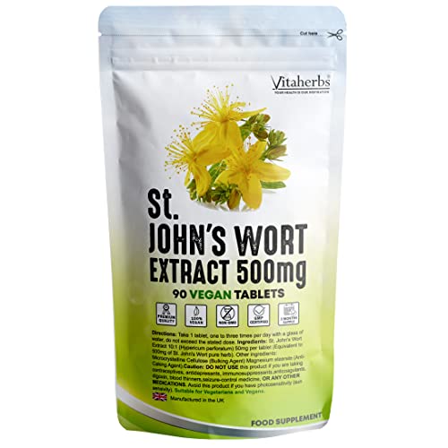 Vitaherbs High Strength St. John's Wort 500mg