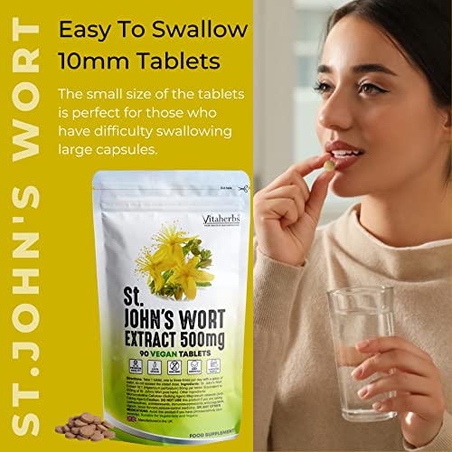 Vitaherbs High Strength St. John's Wort 500mg
