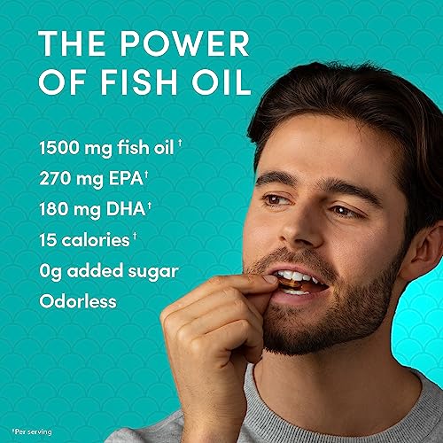 Swisse Wild Fish Oil Omega 3 - 1500 mg Softgels