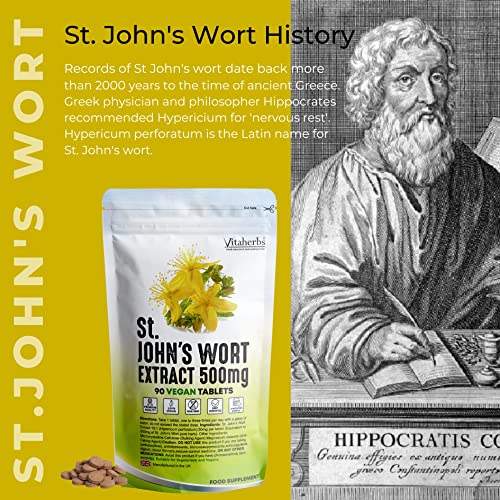 Vitaherbs High Strength St. John's Wort 500mg