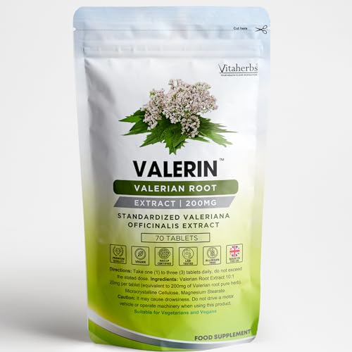 Valerin™ Valerian Root 200mg - 70 Vegan Tablets