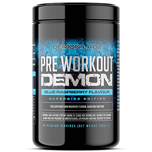 Demon Pre-Workout Energy Powder - Blue Raspberry
