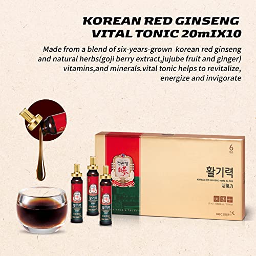 CheongKwanJang Korean Red Ginseng Energy Shot Set