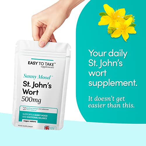Sunny Mood St. John’s Wort 500mg - 60 Tablets