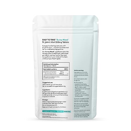 Sunny Mood St. John’s Wort 500mg - 60 Tablets