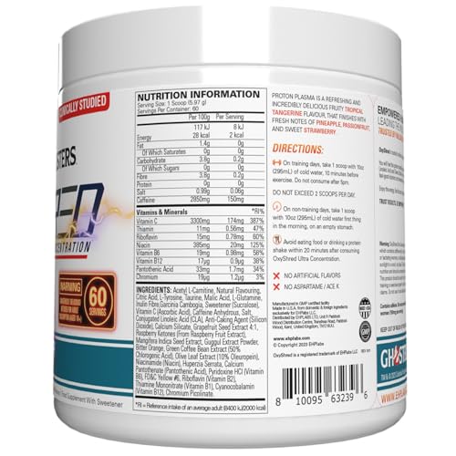 EHPlabs Ghostbusters OxyShred Pre Workout Powder