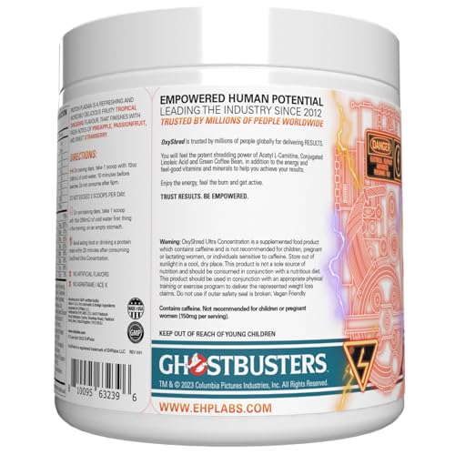 EHPlabs Ghostbusters OxyShred Pre Workout Powder