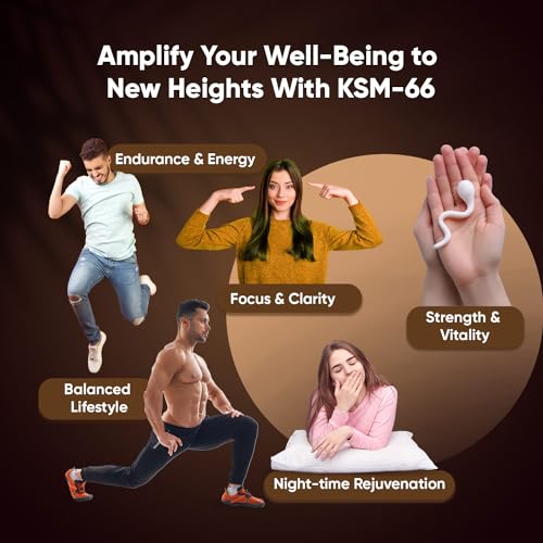 Ashwagandha KSM-66 1500mg Tablets - 180 Count