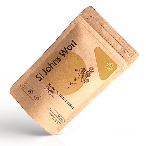 St John's Wort 1000mg - Mood Support Tablets