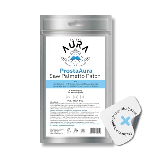 Saw Palmetto Patches for Prostate Health 30ct