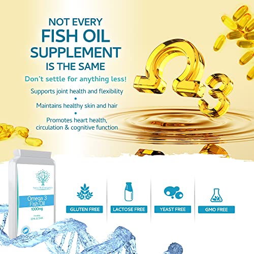 Ultra Potent Omega-3 Fish Oil Soft Gels 1000mg