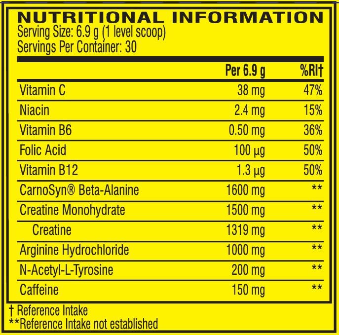 C4 Original Pre-Workout Energy Powder - Cherry Citrus
