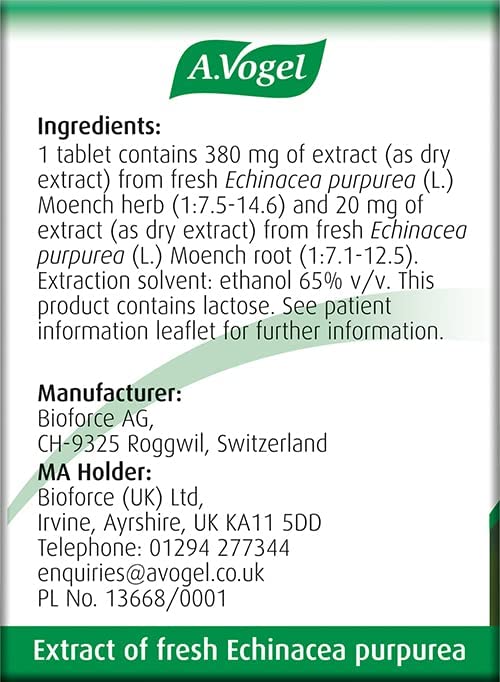 A.Vogel Echinaforce Chewable Cold & Flu Relief
