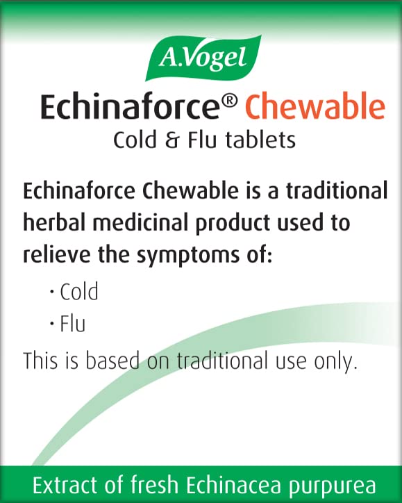 A.Vogel Echinaforce Chewable Cold & Flu Relief