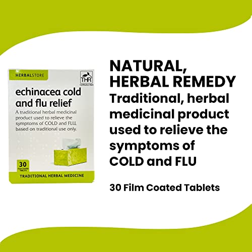 Echinacea Cold and Flu Relief Tablets, 30 Count