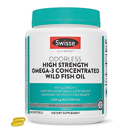 Swisse Wild Fish Oil Omega 3 - 1500 mg Softgels