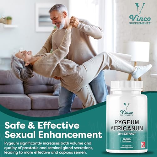 Vinco Pygeum Africanum Extract - Prostate Health Capsules