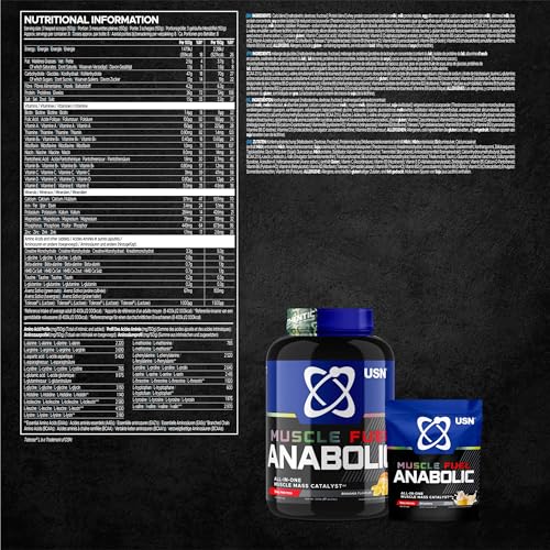 USN Muscle Fuel Anabolic Mass Gainer - Banana 2kg