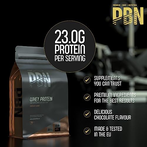 Chocolate Whey Protein Powder, 1 Kg