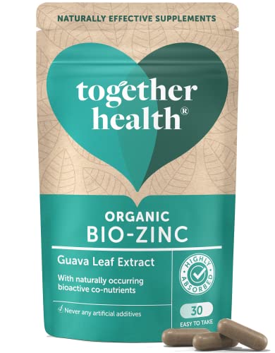 Together Organic Zinc Supplement, 30 Capsules