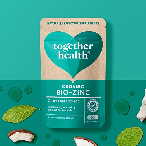 Together Organic Zinc Supplement, 30 Capsules