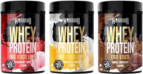 Warrior Whey Protein Powder - 36g Protein, Low Sugar