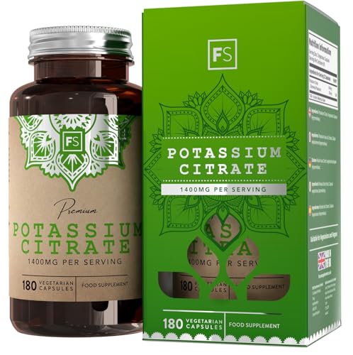 High Strength Potassium Citrate Capsules 1400mg