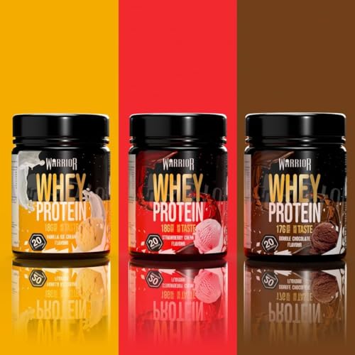 Warrior Whey Protein Powder - 36g Protein, Low Sugar