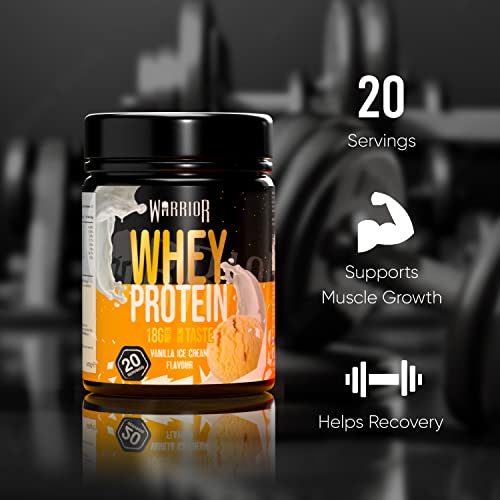 Warrior Whey Protein Powder - 36g Protein, Low Sugar