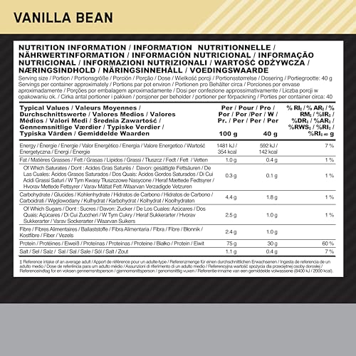 Optimum Nutrition Platinum Hydro Whey Vanilla Protein