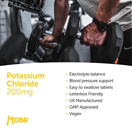 Potassium 200mg Tablets for Blood Pressure Support